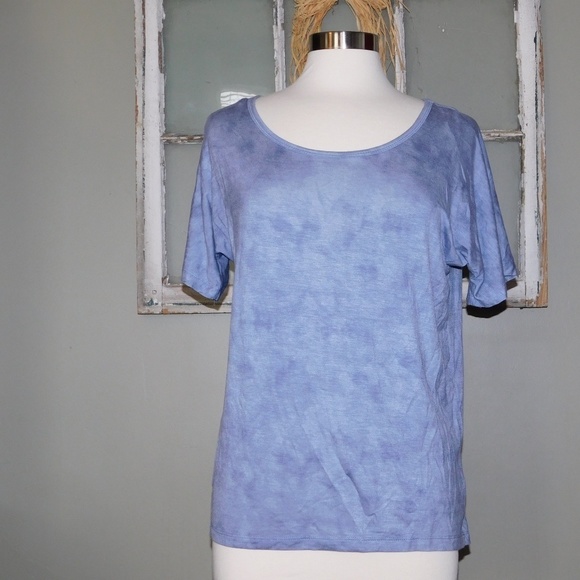 Jones of New York Signature Dusty Blue T-Shirt - Picture 2 of 8